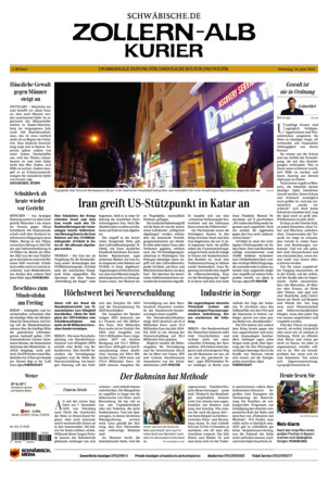 Schwäbische Zeitung Zollern Alb Kurier
