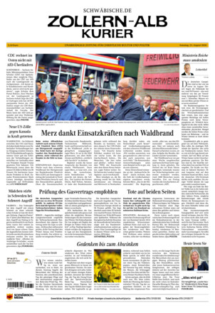 Schwäbische Zeitung Zollern Alb Kurier - ePaper