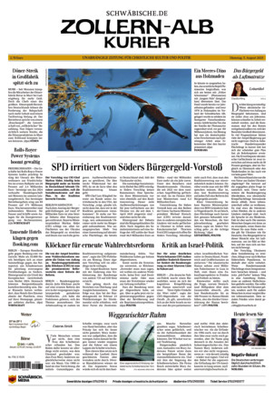 Schwäbische Zeitung Zollern Alb Kurier - ePaper
