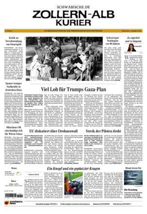 Schwäbische Zeitung Zollern Alb Kurier