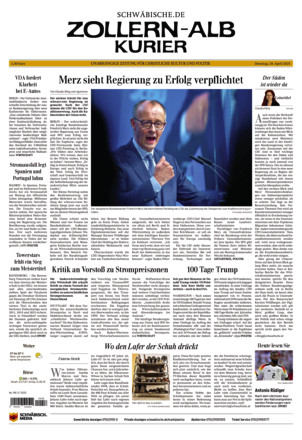 Schwäbische Zeitung Zollern Alb Kurier
