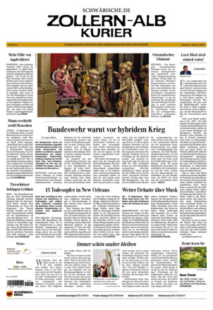 Schwäbische Zeitung Zollern Alb Kurier