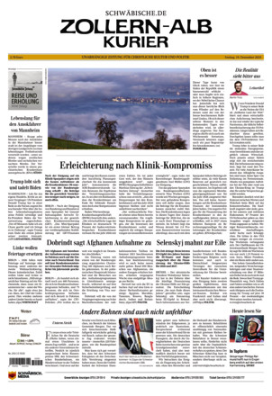 Schwäbische Zeitung Zollern Alb Kurier