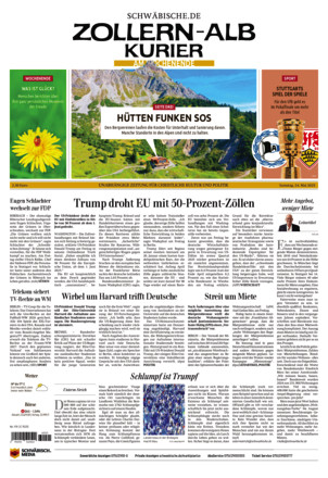 Schwäbische Zeitung Zollern Alb Kurier