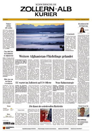 Schwäbische Zeitung Zollern Alb Kurier