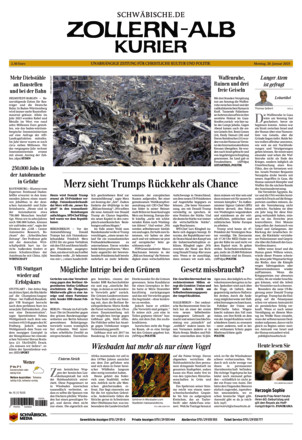 Schwäbische Zeitung Zollern Alb Kurier - ePaper