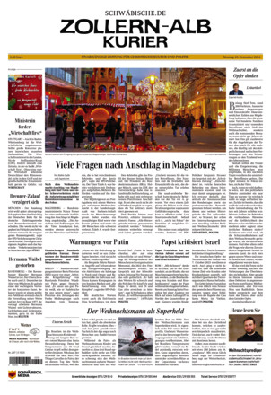 Schwäbische Zeitung Zollern Alb Kurier