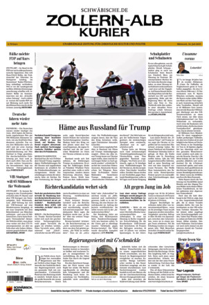 Schwäbische Zeitung Zollern Alb Kurier