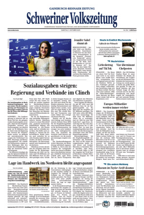 Schweriner Volkszeitung - Gadebusch Rehnaer Zeitung