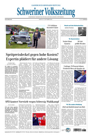 Schweriner Volkszeitung - Gadebusch Rehnaer Zeitung