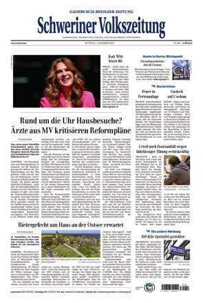 Schweriner Volkszeitung - Gadebusch Rehnaer Zeitung