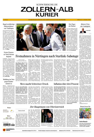 Schwäbische Zeitung Zollern Alb Kurier
