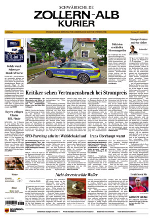 Schwäbische Zeitung Zollern Alb Kurier