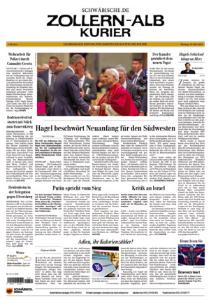 Schwäbische Zeitung Zollern Alb Kurier