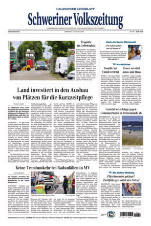 Schweriner Volkszeitung - Hagenower Kreisblatt