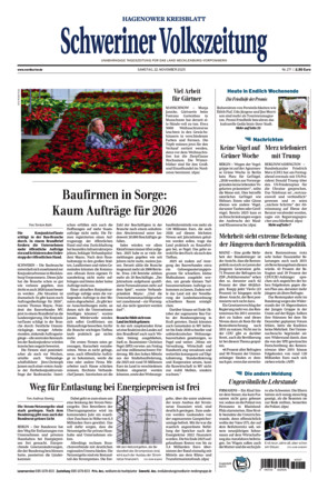 Schweriner Volkszeitung - Hagenower Kreisblatt