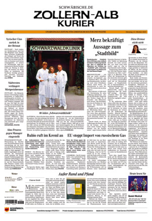 Schwäbische Zeitung Zollern Alb Kurier