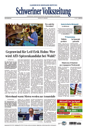 Schweriner Volkszeitung - Gadebusch Rehnaer Zeitung
