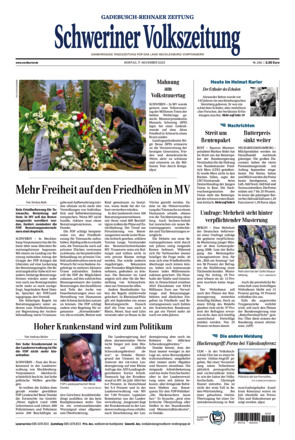 Schweriner Volkszeitung - Gadebusch Rehnaer Zeitung