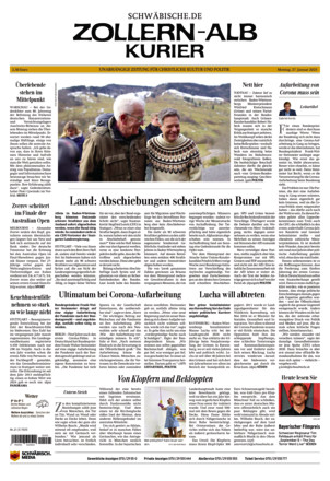 Schwäbische Zeitung Zollern Alb Kurier