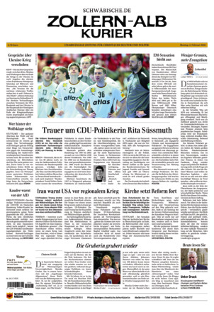 Schwäbische Zeitung Zollern Alb Kurier