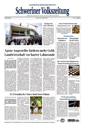 Schweriner Volkszeitung - Gadebusch Rehnaer Zeitung
