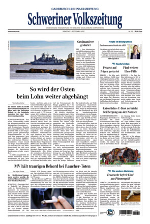 Schweriner Volkszeitung - Gadebusch Rehnaer Zeitung