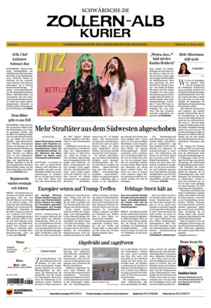 Schwäbische Zeitung Zollern Alb Kurier