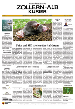 Schwäbische Zeitung Zollern Alb Kurier