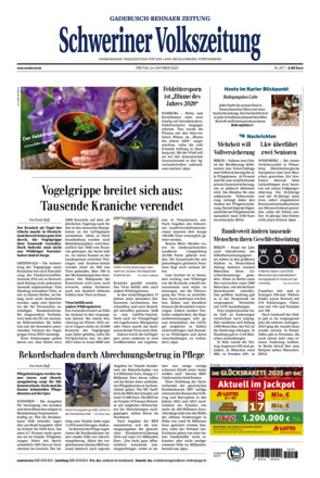 Schweriner Volkszeitung - Gadebusch Rehnaer Zeitung