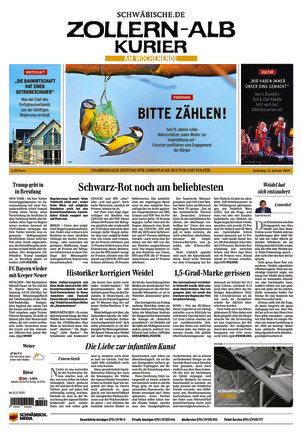 Schwäbische Zeitung Zollern Alb Kurier