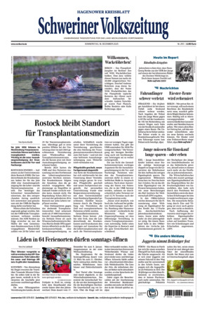 Schweriner Volkszeitung - Hagenower Kreisblatt