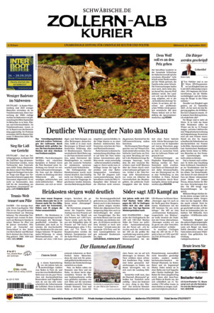 Schwäbische Zeitung Zollern Alb Kurier