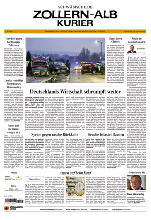 Schwäbische Zeitung Zollern Alb Kurier