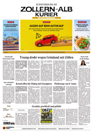 Schwäbische Zeitung Zollern Alb Kurier