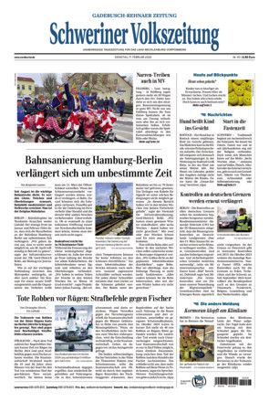 Schweriner Volkszeitung - Gadebusch Rehnaer Zeitung - ePaper