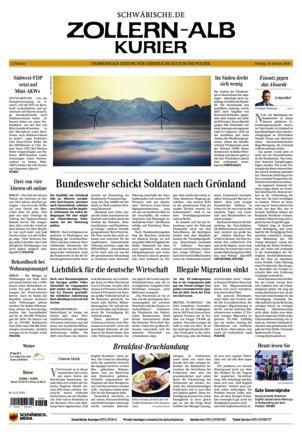 Schwäbische Zeitung Zollern Alb Kurier