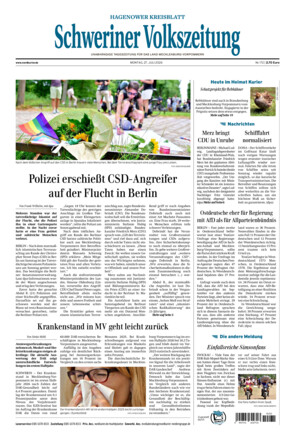 Schweriner Volkszeitung - Hagenower Kreisblatt