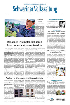 Schweriner Volkszeitung - Gadebusch Rehnaer Zeitung
