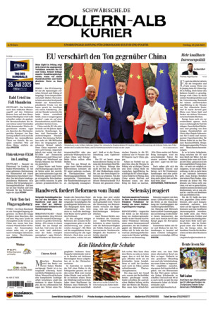 Schwäbische Zeitung Zollern Alb Kurier - ePaper
