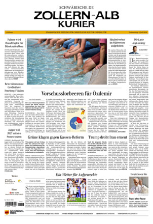 Schwäbische Zeitung Zollern Alb Kurier - ePaper