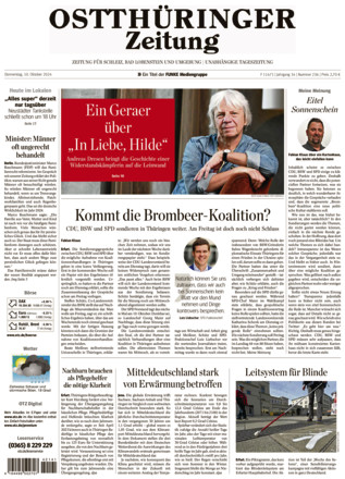 Schleiz und Bad Lobenstein - ePaper