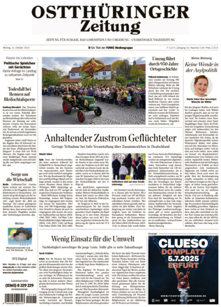 Schleiz und Bad Lobenstein - ePaper