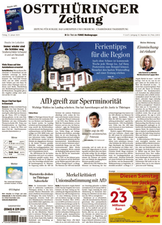 Schleiz und Bad Lobenstein - ePaper