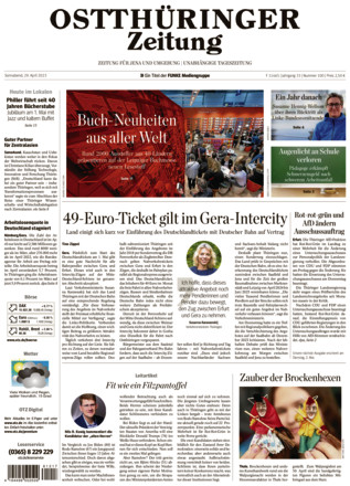 Jena Zeitung als ePaper im iKiosk lesen