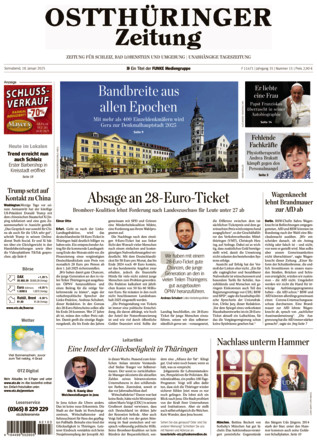 Schleiz und Bad Lobenstein - ePaper