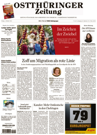 Schleiz und Bad Lobenstein - ePaper