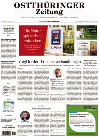 Schleiz und Bad Lobenstein - ePaper