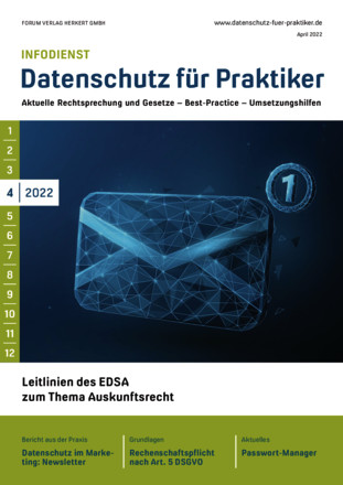 Datenschutz für Praktiker - ePaper;