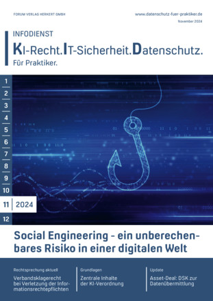 Infodienst KI-Recht.IT-Sicherheit. Datenschutz